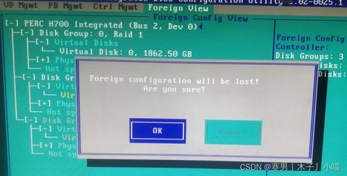 Dell服務(wù)器RAID5磁盤陣列故障解決 熱備盤制作與壞盤替換詳解